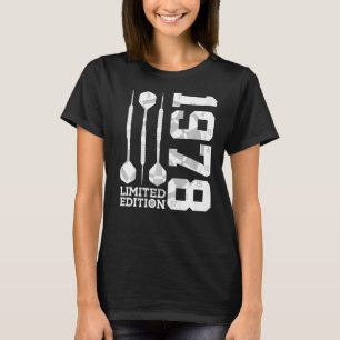1978 DARTS 44. GEBURTSTAG T-Shirt