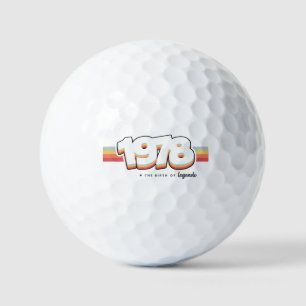 1978 Die Geburt von Legenden Golfball
