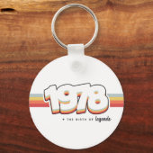 1978 Die Geburt von Legenden Schlüsselanhänger (Vorderseite)