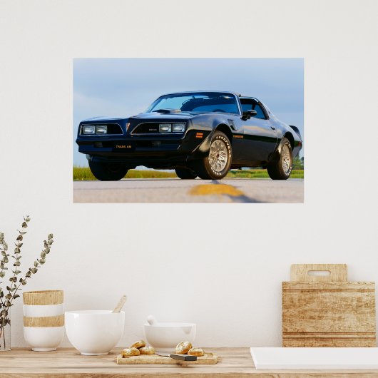 1978 Firebird Trans Am Poster (Küche)