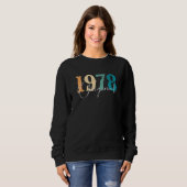 1978 Geburtstag Sweatshirt (Vorne ganz)