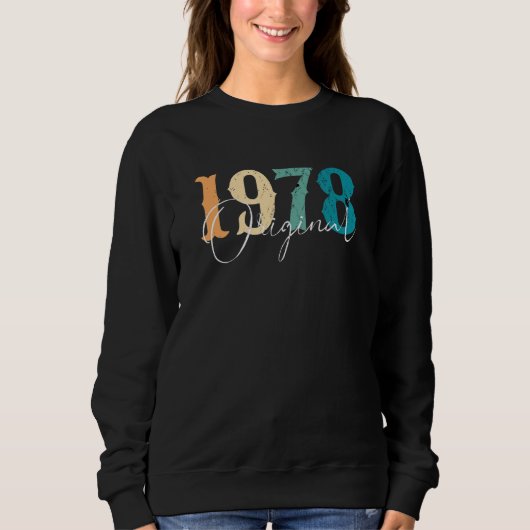 1978 Geburtstag Sweatshirt (Vorderseite)