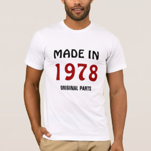 1978, Made in 1978, Originalteile T-Shirt