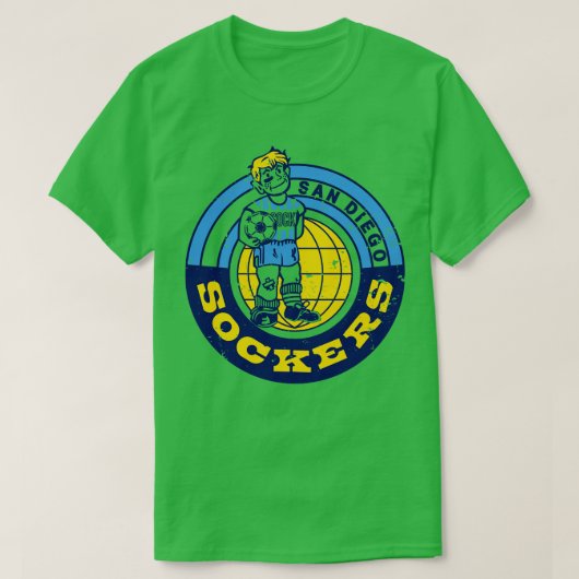 1978 San Diego Sockers T-Shirt (Design vorne)