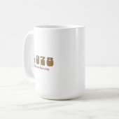 1978 Top-Song, Shadow Dancing Kaffeetasse (Vorderseite Links)