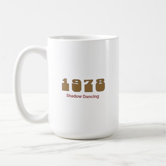 1978 Top-Song, Shadow Dancing Kaffeetasse (Links)