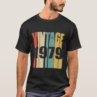 1979 44 Jahre alter Tag 44. T-Shirt