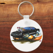 1979-81 Camaro Z28 Black-Gray Car Schlüsselanhänger (Vorderseite)