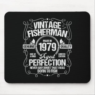 1979 Angel Geburtstag Für Fischer 1979 Jahr Gebore Mousepad