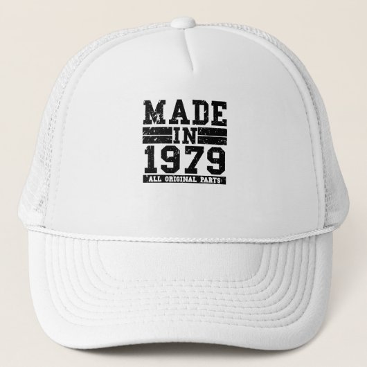 1979 Birthday Truckerkappe (Vorderseite)