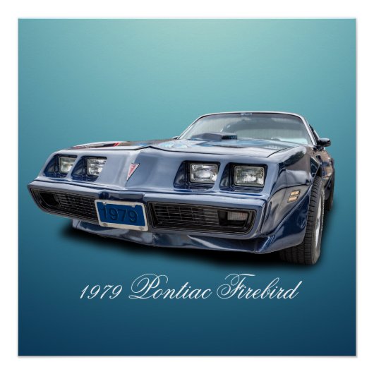 1979 PONTIAC FIREBIRD POSTER (Vorderseite)