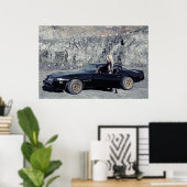 1979 Pontiac Trans Am 6,6 Liter V8 Poster (Heimbüro)