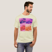 1979 Pop Rote Corvette Art T-Shirt (Vorne ganz)