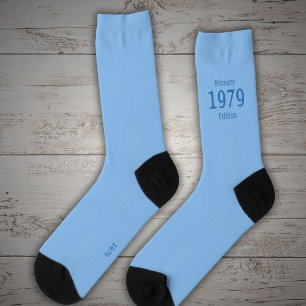1979 Primäre Edition (in Ozeanblau) Socken