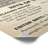 1979 Stethoscope Times for Nurse Retirement Party Poster (Ecke)