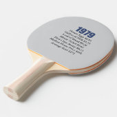 1979 TISCHTENNIS SCHLÄGER (Vorderseite)