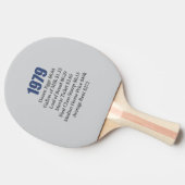 1979 TISCHTENNIS SCHLÄGER (Seitenansicht)