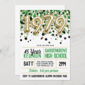 1979 Uni-Wiedersehen Einladung (Vorne/Hinten)