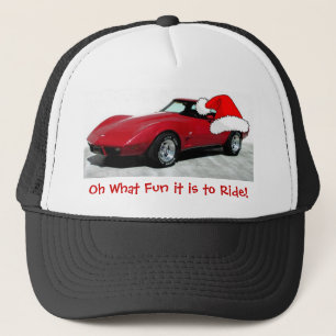 1979 Weihnachts Red Corvette Truckerkappe