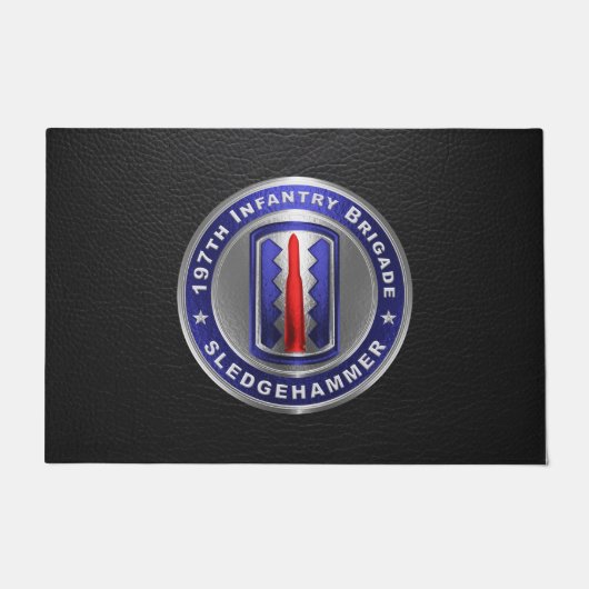 197. Infanteriebrigade Fußmatte (Vorderseite)