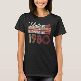 1980 42. Geburtstag Vintage 42 Jahre alt T-Shirt