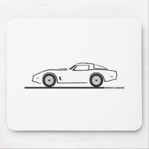 1980-82 Chevrolet Corvette Mousepad