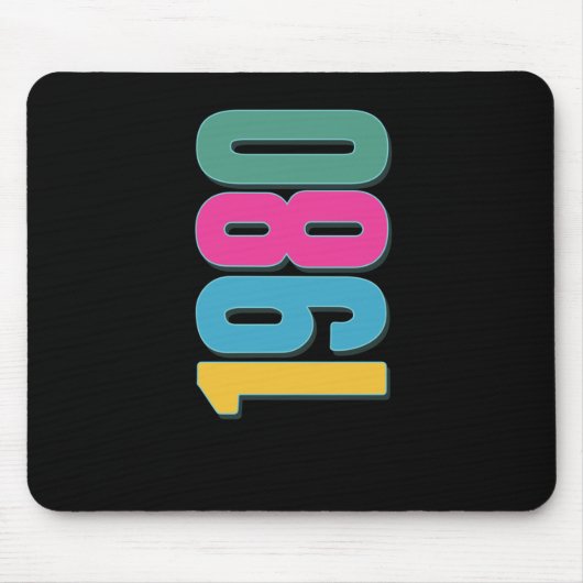 1980 Die beste Dekade Mousepad (Vorne)