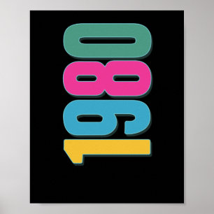 1980 Die beste Dekade Poster