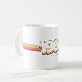 1980 Die Geburt von Legenden Kaffeetasse (Vorderseite Links)