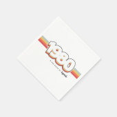 1980 Die Geburt von Legenden Serviette (Ecke)