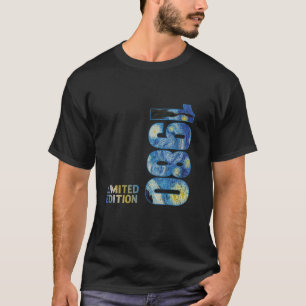 1980 Geburtstag Vincent Van Gogh Sternennacht T-Shirt