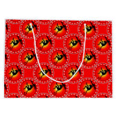 1980 Jahr des Affen Große Geschenktüte (Rückseite)