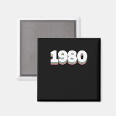 1980 MAGNET (Vorderseite/Rückseite)
