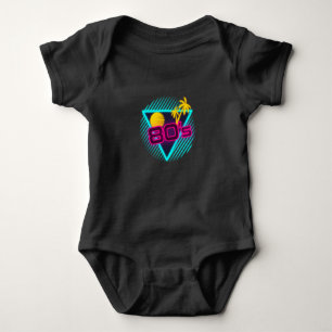 1980 Party 1980 Retro 80er Lover 80er Kostume Baby Strampler