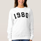 1980 Sweatshirt (Vorderseite)