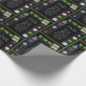 1980 - Trivia zum Geburtstag Geschenkpapier (Ecke)