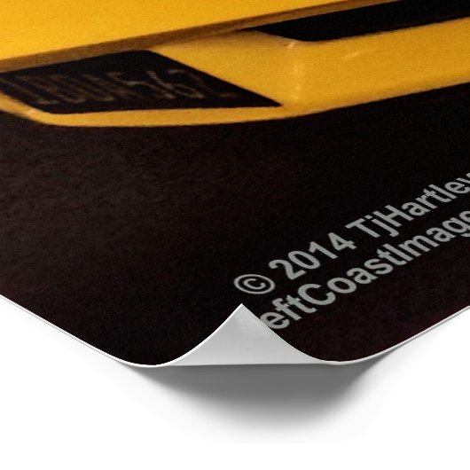 1980 VETTE POSTER (Ecke)