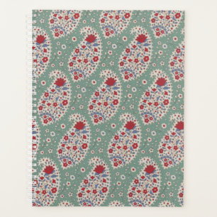 1980er Jahre: Floral und Green Paisley/Teardrop Planer