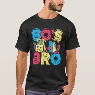 1980er Jahre Kostüm Party Vintag 80er Music 80er B T-Shirt