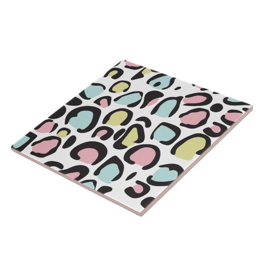 1980er-Jahre Tierisches Druckmuster Fliese (Seite)