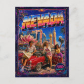 1980er Nevada Postkarte 80er Retro (Vorderseite)