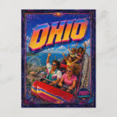 1980er Ohio Postkarte 80er Retro (Vorderseite)