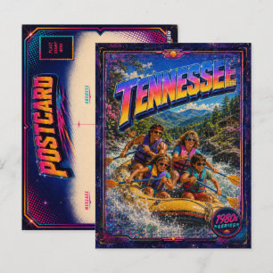1980er Tennessee Postkarte 80er Retro