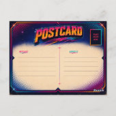 1980er Utah Postkarte 80er Retro (Rückseite)