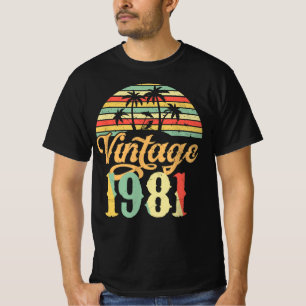 1981 Happy Birthday Gift , Vintag 1981 Classic Me T-Shirt