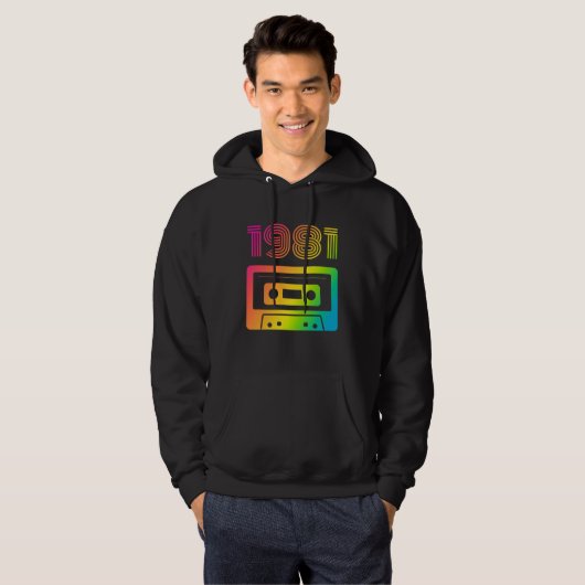 1981 Retro Hoodie (Vorne ganz)
