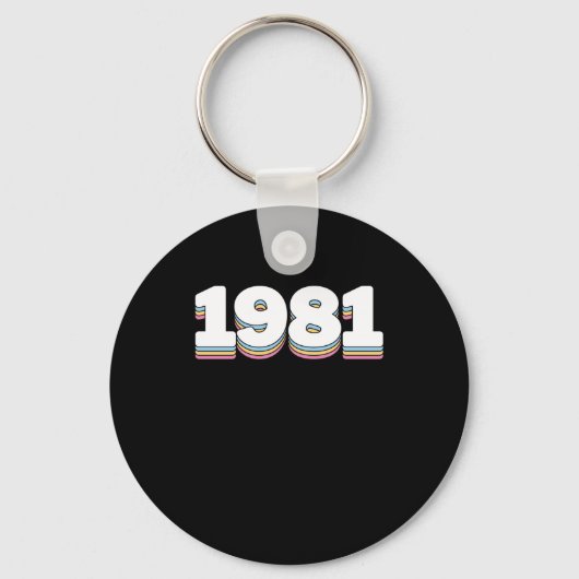 1981 SCHLÜSSELANHÄNGER (Vorderseite)