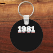 1981 SCHLÜSSELANHÄNGER (Vorderseite)