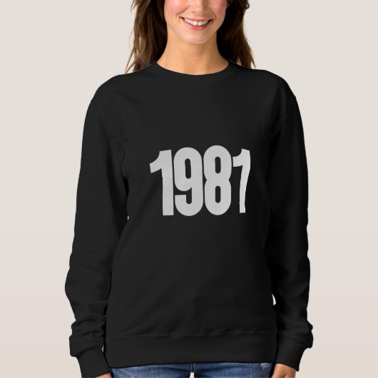 1981 SWEATSHIRT (Vorderseite)