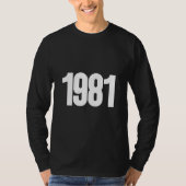 1981 T-Shirt (Vorderseite)